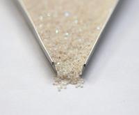 13/0 Charlotte Cut Beads Patina White Opal Aurore Boreale 5/10/20/50/250/500 Grams embroidery materials, jewelry making, Native beads