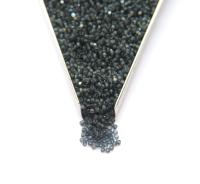 11/0 Charlotte true Cut Beads MATT Black Diamond Loose Beads 10/20/50/250/500 Grams premium seed beads, vintage findings, embroidery