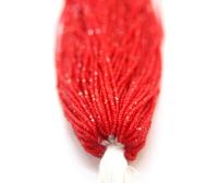 13/0 Hanks Charlotte Cut Beads 90070 Matt Light Ruby 1/5/25/50/100 Hanks jewellery rare glass beads, jewelry supply, findings, craft supply