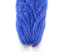 13/0 Hanks Charlotte Cut Beads 30050 MATT Sapphire 1/5/25/50/100 Hanks jewellery rare glass beads, jewelry supply, findings, craft supply