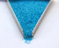 13/0 Charlotte true Cut Beads 60010 Aqua Transparent Loose Beads 5/10/20/50/250/500 Grams Native beads supplies
