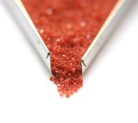 11/0 Charlotte Cut Beads Crystal Matt Vintage Rose Lined 10/20/50/250/500 Grams embroidery materials, jewelry making, vintage beads