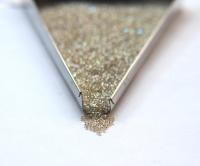 13/0 Charlotte Cut Beads Patina Crystal Silver Lined Aurore Boreale 5/10/20/50/250/500 Grams PREMIUM MATERIALS