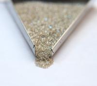 13/0 Charlotte Cut Beads Patina Crystal Silver Lined Aurore Boreale 5/10/20/50/250/500 Grams PREMIUM MATERIALS
