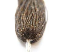 11/0 Hanks Charlotte Cut Beads Honey Jet Lined 1/5/25/50/100 Hanks 2.0mm jewellery NATIVE rare glass beads, jewelry supply,
