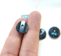 3016 Burgundy 14 mm Round Button. Potato chip / slightly twisted Genuine Swarovski Crystal 2/6/12 pieces