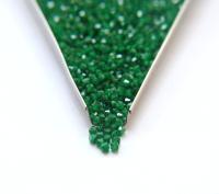 4mm Vintage Swarovski Givré Green Bicone 36/72/144/432/720 Pieces Jewelry Beads Made in Austria, embroidery materials, embellishment