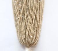 13/0 Hanks Charlotte Cut Beads Patina Crystal Matt Golden Honey 1/5/25/50/100 Hanks 1.6mm glass beads, native jewelry supply, findings