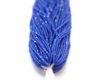 13/0 Hanks Charlotte Cut Beads 30050 MATT Sapphire 1/5/25/50/100 Hanks jewellery rare glass beads, jewelry supply, findings, craft supply