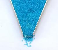 13/0 Charlotte true Cut Beads 60010 Aqua Transparent Loose Beads 5/10/20/50/250/500 Grams Native beads supplies