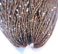 11/0 Hanks Charlotte true Cut Beads MATT Smoked Topaz 1/5/25/50/100 Hanks 2.0mm jewellery rare PREMIUM beads, jewelry supply, findings