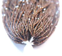 11/0 Hanks Charlotte true Cut Beads MATT Smoked Topaz 1/5/25/50/100 Hanks 2.0mm jewellery rare PREMIUM beads, jewelry supply, findings