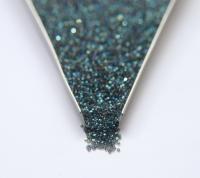 15/0 Charlotte Cut Beads in Aurore Boreale native craft supplies vintage jewelry making ornaments embroidery