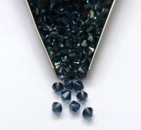 6MM Montana (207) Swarovski Bicone Beads 20 Gross (2880 Pieces) embroidery materials, jewelry making, rare beads, wedding