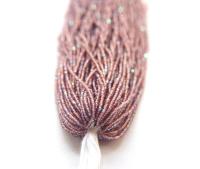 13/0 Hanks Charlotte Cut Beads Patina Light Amethyst Aurore Boreale 1/5/25/50/100 Hanks 1.6mm glass beads, native supply, findings