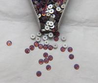 4mm Swarovski Crystal Cyclamen Opal Spacers Lochrose Sew-On Style 3128 or 3112 or 3000 36/72/144/1440 Pieces, embroidery materials