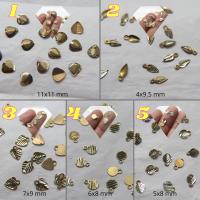 Faceted Metal Brass charms 50/100/250/500 Pieces, Faceted Brass beads, , Bracelets charms, brass findings