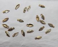 Faceted Metal Brass charms 50/100/250/500 Pieces, Faceted Brass beads, , Bracelets charms, brass findings
