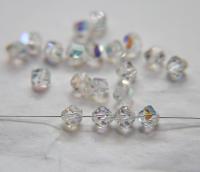 6mm Swarovski Crystal Aurore Boreale Vintage Beads 5020 Faceted Helix Bead 6/12/36/72/144 Pieces Jewelry making beads