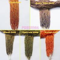 11/0 Czech Seed Bead Hanks Color Transparent Goldline (5 Colors) 45" Full hanks Preciosa Ornella loose beads, mix beads