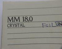 18mm Swarovski Vintage Crystal foiled 2/6 Pieces PREMIUM MATERIALS