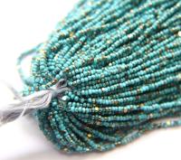 11/0 Hanks Charlotte true Cut Beads Premium Turquoise Blue Bronze Gold 1/5/25/50/100 Hanks PREMIUM SEED Beads, NATIVE supplies