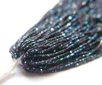 11/0 Hanks Charlotte Cut Beads Patina Matt Black Purple Iridescent 1/5/25/50/100 Hanks PREMIUM SEED BEADS, Native Supplie