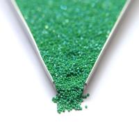 15/0 Charlotte Cut Beads in Aurore Boreale native craft supplies vintage jewelry making ornaments embroidery