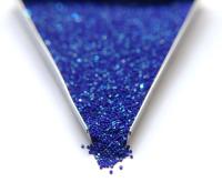 15/0 Charlotte Cut Beads in Aurore Boreale native craft supplies vintage jewelry making ornaments embroidery