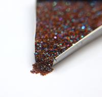 13/0 Charlotte Cut Beads Patina Smoked Topaz Aurore Boreale 5/10/20/50/250/500 Grams craft supplies, jewelry making, embroidery material