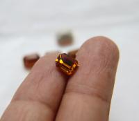 Vintage Swarovski 8x6 mm Topaz Octagon Shape crystal clay article 4600 Premier Crystal Rhinestones 6/12/36/72/144 Pieces gemstones