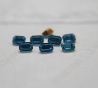 Vintage Swarovski 6x4 mm Aquamarine Octagon Shape crystal clay article 4600 Premier Crystal Rhinestones 6/12/36/72/144 Pieces gemstones