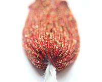 11/0 Hanks Charlotte true Cut Beads Patina Opaque Light Red Bronze Gold 1/5/25/50/100 Hanks PREMIUM SEED Beads, NATIVE supplies