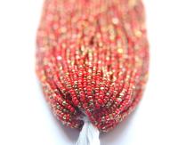 11/0 Hanks Charlotte true Cut Beads Patina Opaque Light Red Bronze Gold 1/5/25/50/100 Hanks PREMIUM SEED Beads, NATIVE supplies