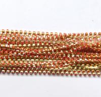 14PP Rhinestone Chain Preciosa Coral Aurore Boreale 2mm (0.5/1/2/5 meters) Wedding Bridal Supplies|Jewelry Making|Decoration, vintage