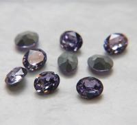 Vintage Preciosa 10x8 mm Violet Oval Shape 4128/4100 Premier Crystal Rhinestones 6/12/36/72/144 Pieces gemstones, jewlery making