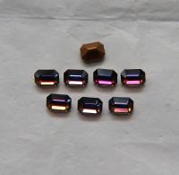 Vintage Swarovski 8x6 mm Vitrail Medium Octagon Shape crystal clay article 4600 Premier Crystal Rhinestones 6/12/36/72/144 Pieces gemstones