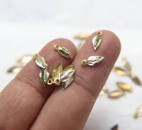 Faceted Metal Brass charms 50/100/250/500 Pieces, Faceted Brass beads, , Bracelets charms, brass findings