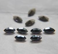 10X5 mm Vintage Swarovski fancy Navette in Tanzanite Satin 36/72/144 Pieces Jewery making stones gemstones, fancy opal stones