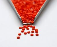 4mm Swarovski Vintage Flat Back round Cabochon Cabs in Orange unfoiled Made in Austria 36/72/288/720 Pieces