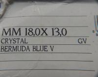 18x13 mm Vintage Swarovski Oval Bermuda Blue V 2/6 Pieces gemstones opal, jewlery making, color zirconium