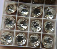 18mm Swarovski Vintage Crystal foiled 2/6 Pieces PREMIUM MATERIALS