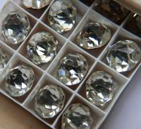 18mm Swarovski Vintage Crystal foiled 2/6 Pieces PREMIUM MATERIALS