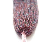 11/0 Hanks Charlotte Cut Beads Aqua Coral Lined 1/5/25/50/100 Hanks 2.0mm jewellery NATIVE rare glass beads, jewelry supply,