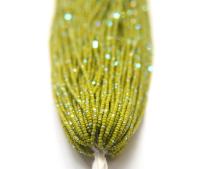 13/0 Hanks Charlotte Cut Beads Patina Opaque Olivine Aurore Boreale 1/5/25/50/100 Hanks 1.6mm glass beads, jewelry supply, findings, craft