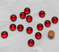 Czech 7 mm Vintage in Vitrail Medium Flat Back Oval Cabochon Cabs in Crystal foiled 6/12/36/72/144 Pieces
