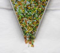 11/0 True cuts Charlotte Beads Olive Garden Mix Beads 10/20/50/250/500 Grams PREMIUM SEED BEADS, Native Supply, beads soup