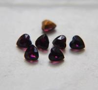 Swarovski Vintage Heart Rhinestones - 6.5x6mm in Crystal AB/Amethyst/Rose 12/24/48 Pieces fancy stones, jewelry making, craft supply