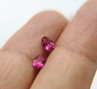 Vintage Swarovski 6X4 mm Oval Shape Crystal Rhinestones in Siam/Fuchsia 6/12/36/72/144 Pieces gemstones, jewlery making, color zirconium