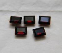 Vintage Swarovski 8x6 mm Burgundy 4527 Step cut crystal clay article Premier Crystal Rhinestones 6/12/36/72/144 Pieces gemstones